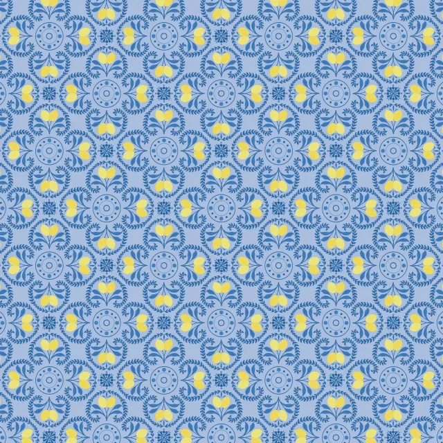 Mediterranean Vibes Blau