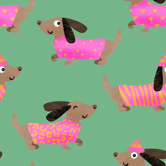 Dackelmuster Dotty