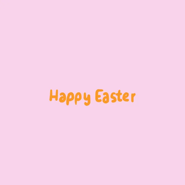 Kissen Happy Easter Hase