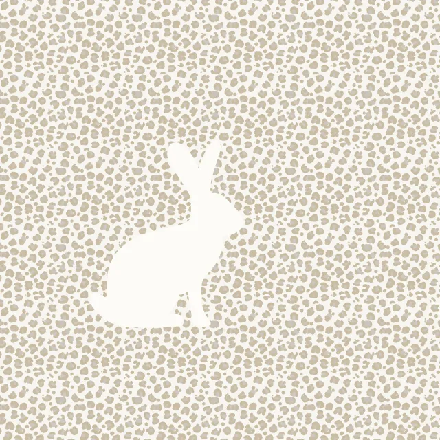 Kissen Leoprint Hase 2