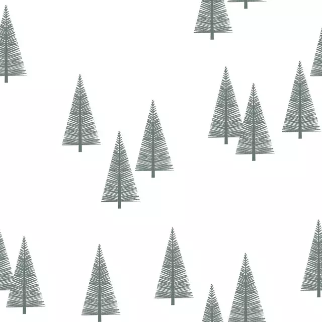 Bankauflage Winterwald