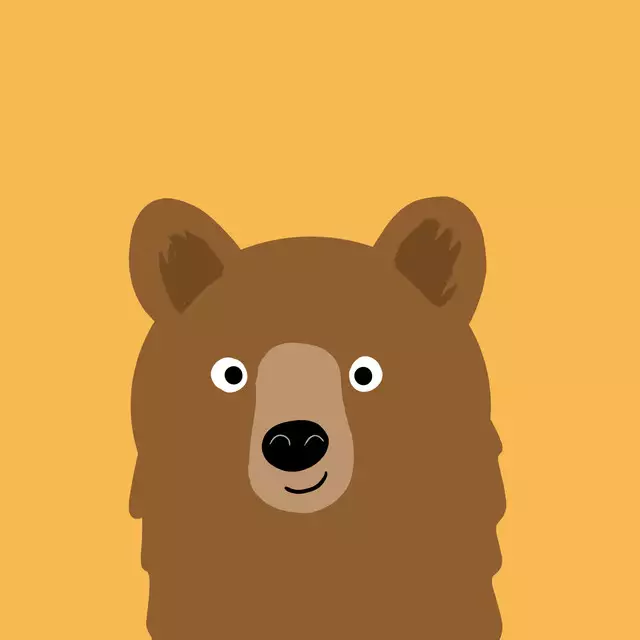 Tischset Baer