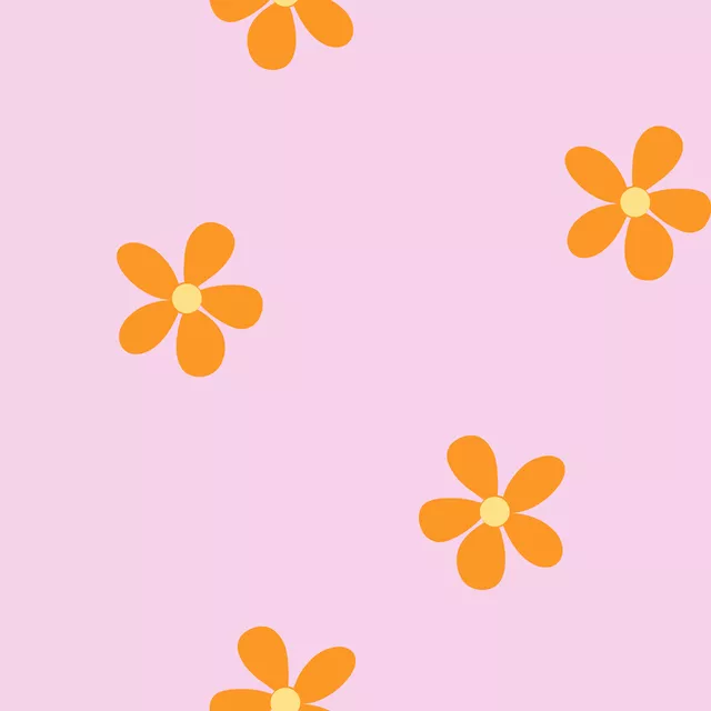 Kissen Glückliche Blumen