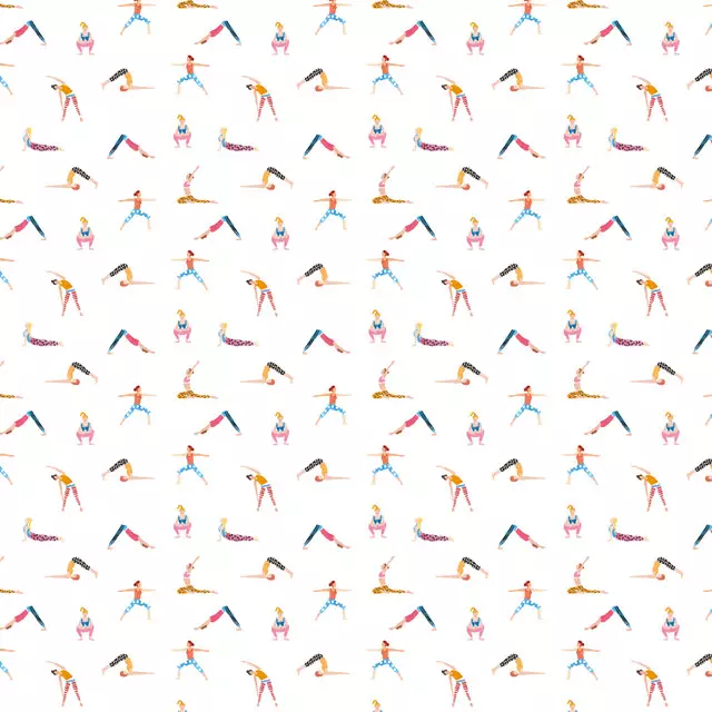 Geschirrtücher Yoga People