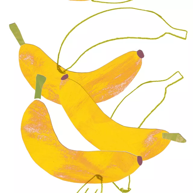 Servietten Bananas