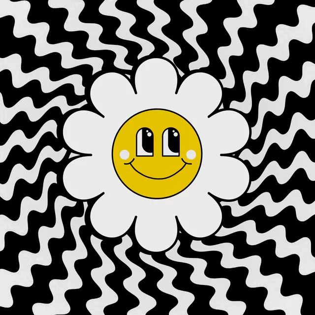 Bodenkissen Floral Smile