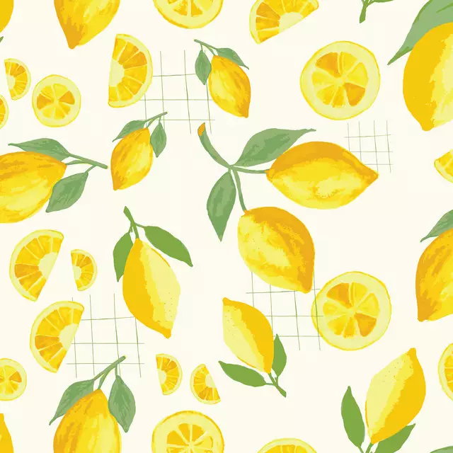 Bodenkissen Yellow Lemon
