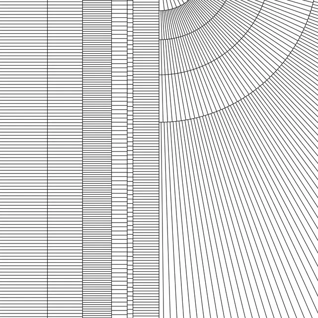 Tischläufer Behind the lines-White