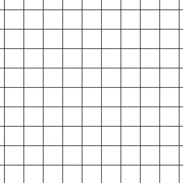 Tischdecke Memphis Grid Black On White