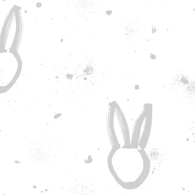 Bettwäsche Osterhase mit Punkten 2
