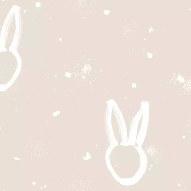 Tischläufer Osterhase mit Punkten 3