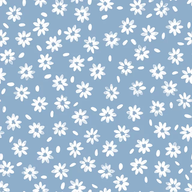 Meterware FRÜHLING Blüten Ditsy Daisy 1 von Primus Pattern - Der ...