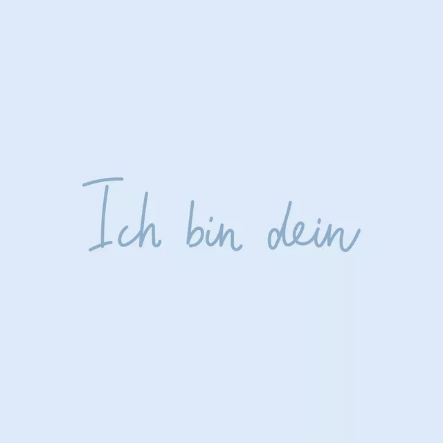 Kissen LINEAR Ich bin dein 1
