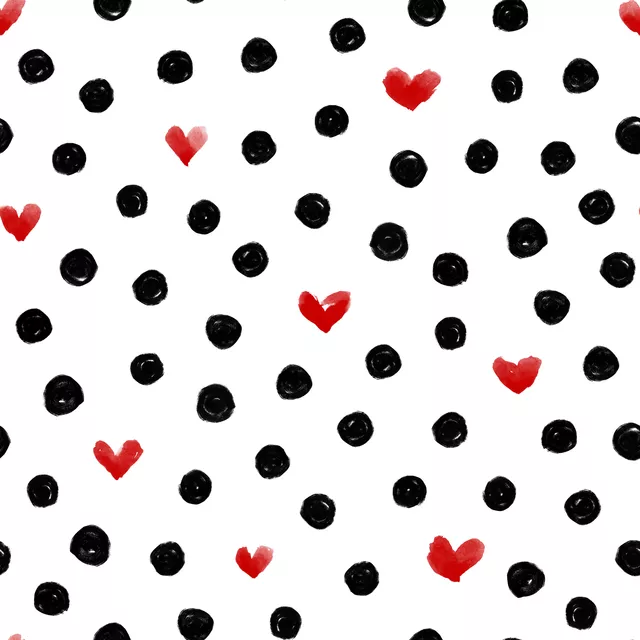 Dekovorhang Dots Lover 1