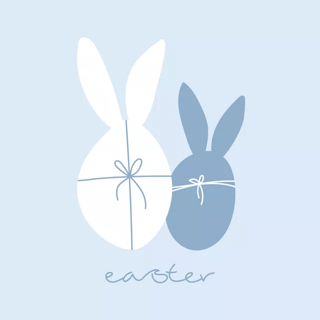 Geschirrtücher FRÜHLING Ostereihase 1