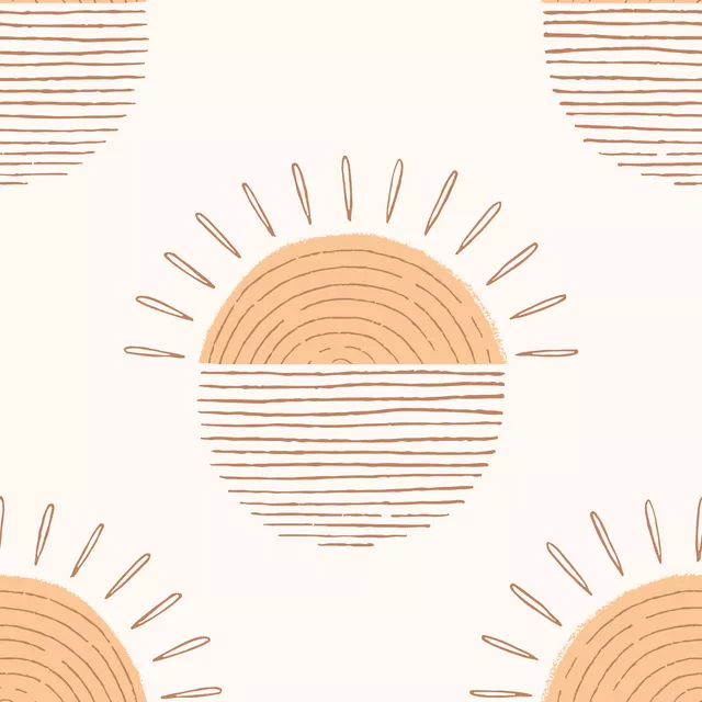 Kissen Sonne Boho