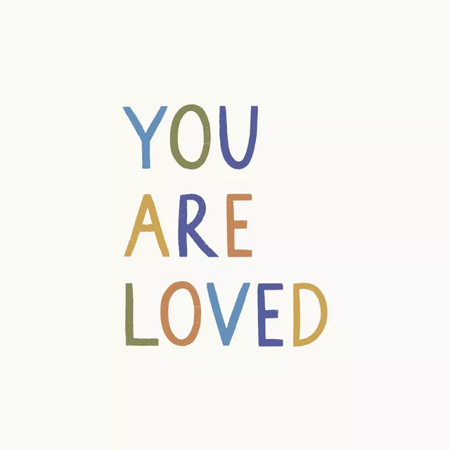 Kissen You Are Loved Multi 2