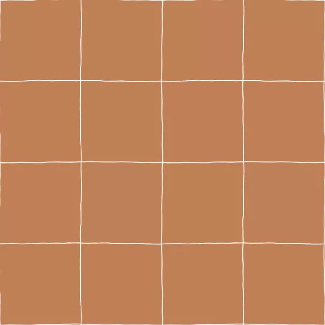 Bankauflage Karo Muster braun beige boho