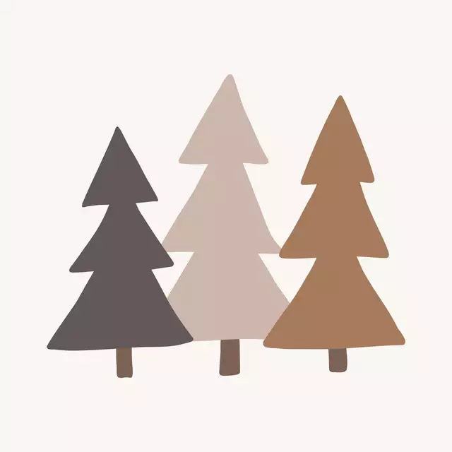 Trees braun Motiv