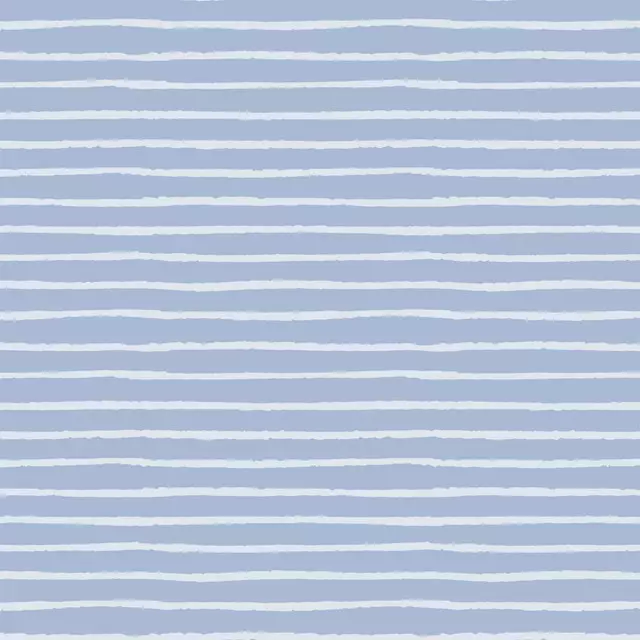 Bettwäsche Stripes Streifen white on blue