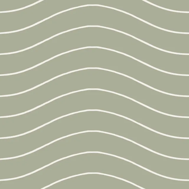 Beige auf Sage Green