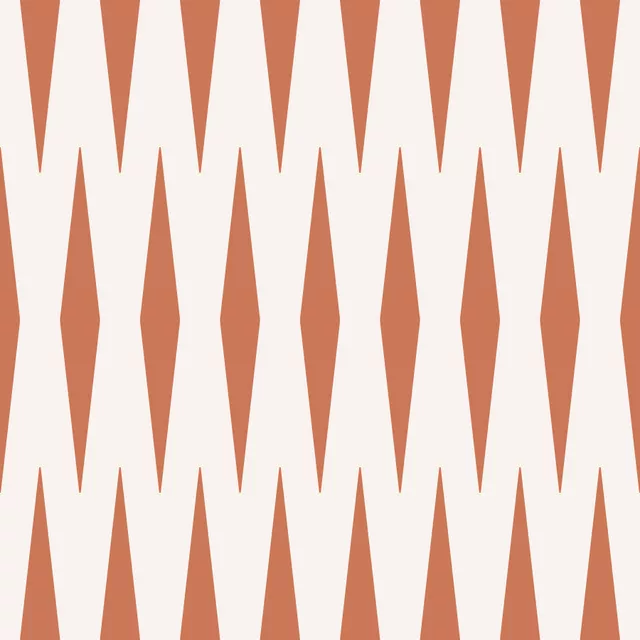 Raute Streifen beige braun