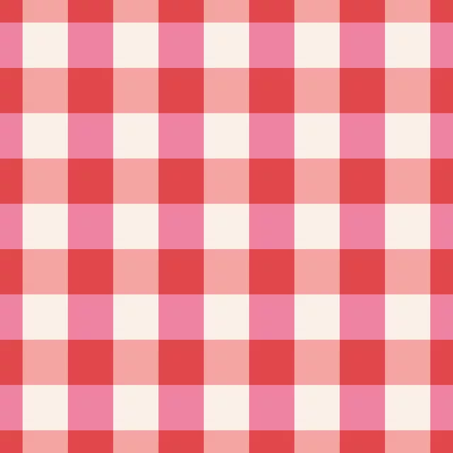 Picknick Plaid beige pink