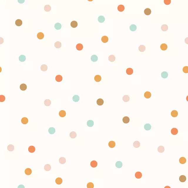 Tischdecke Confetti retro bunt