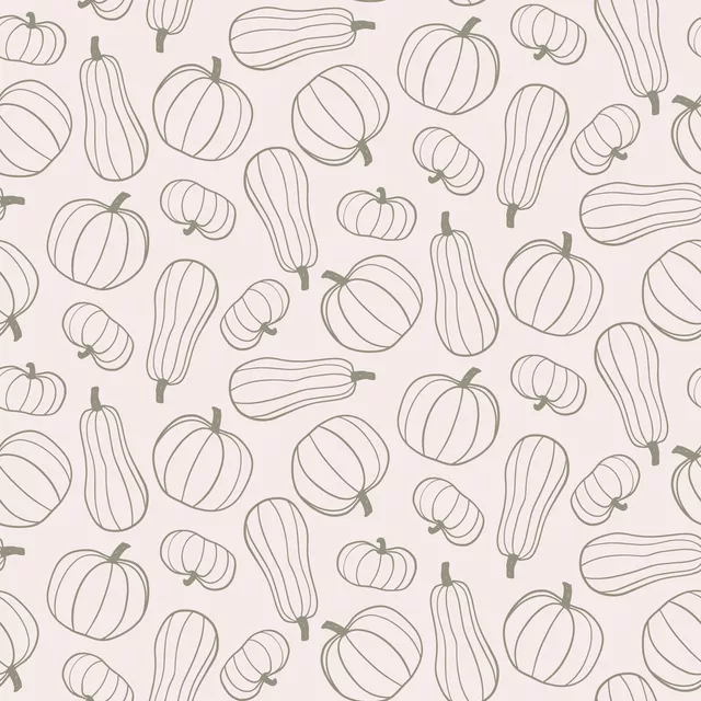 Pumpkins Kürbisse Grün Beige