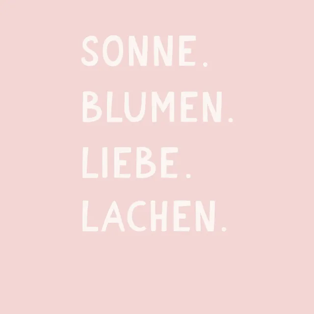 Sonne Blumen Liebe Rosa