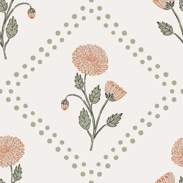 Beige Grün