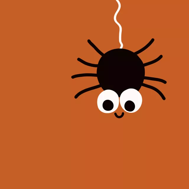 Spooky Spider rostbraun boho
