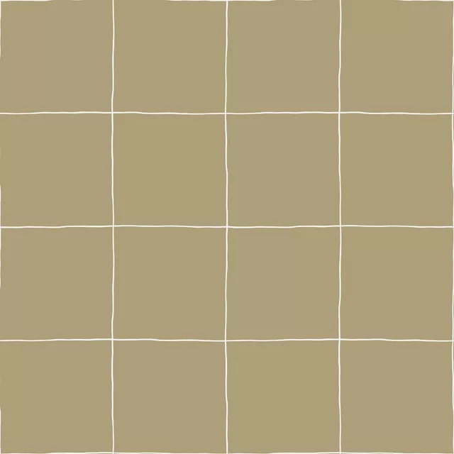 Karo Muster Herbst grün beige