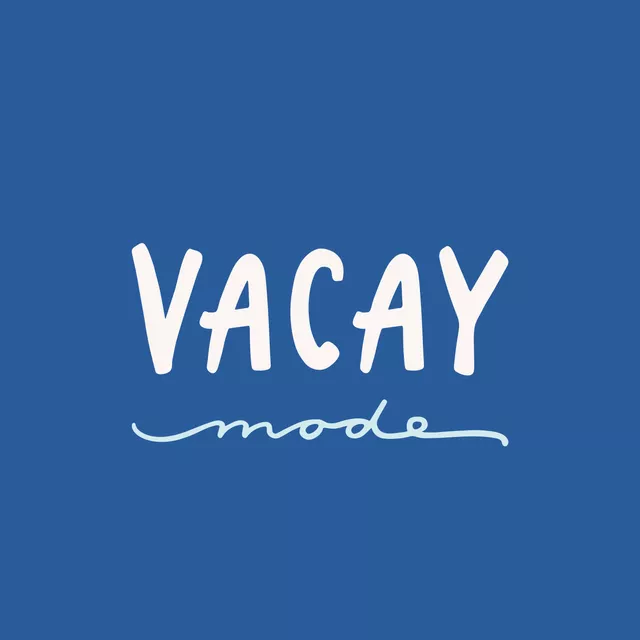 Kissen Vacay Mode Wendekissen Blau
