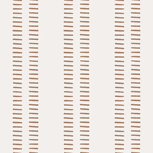 Tischläufer Boho Braun auf Beige