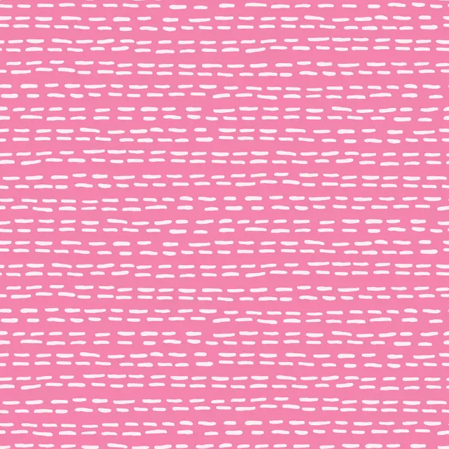 Bodenkissen Mini Streifen hot pink