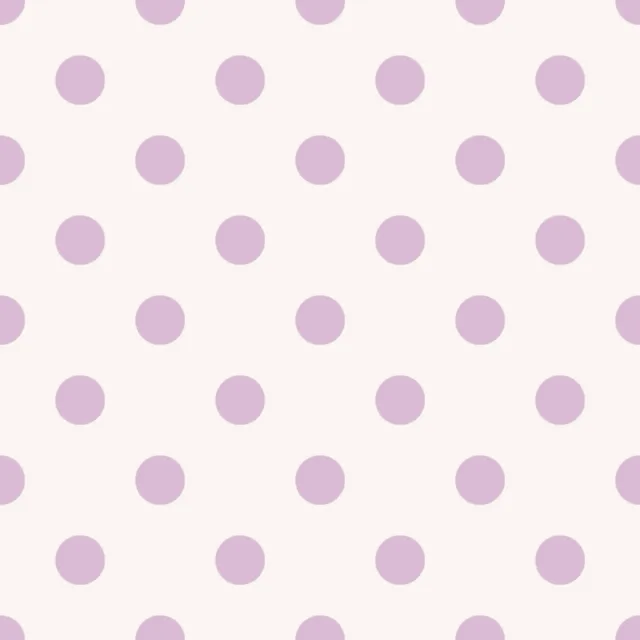 Dekovorhang Punkte Polkadot Lila Beige