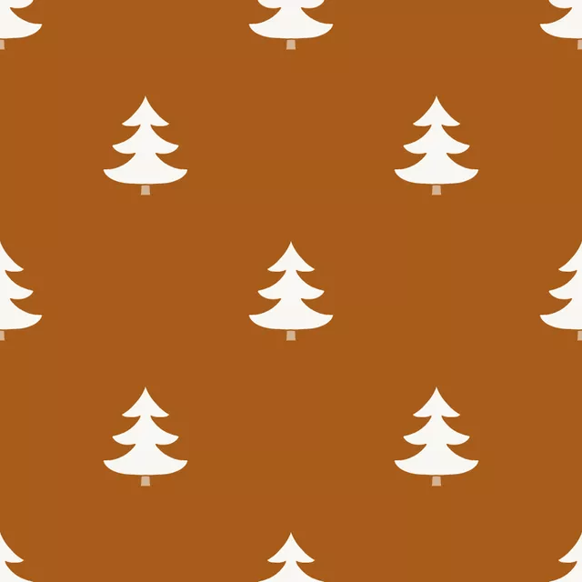 Tannenbaum rostbraun