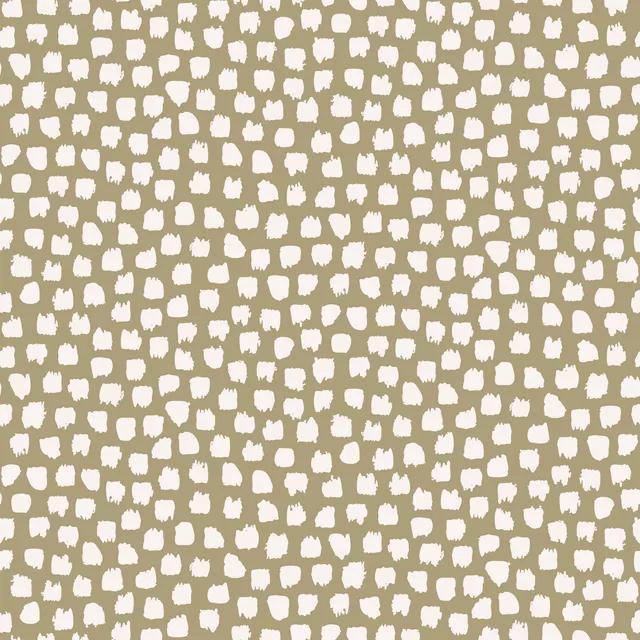 Farbtupfer beige grün
