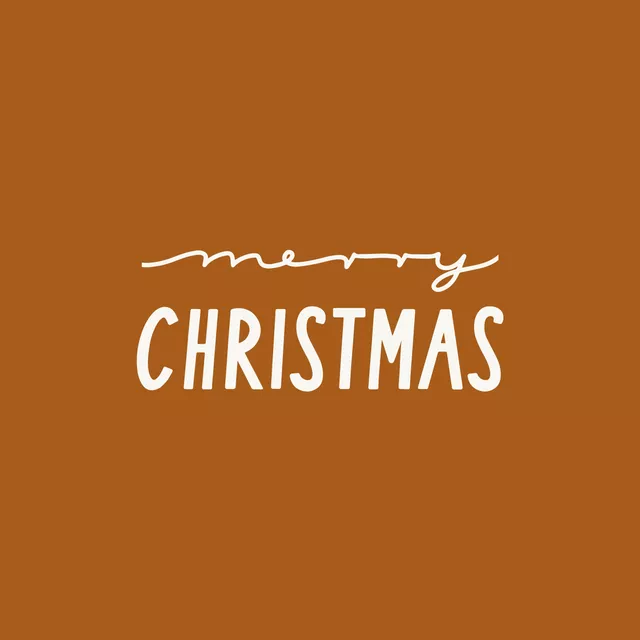 Merry Christmas Spruch rost