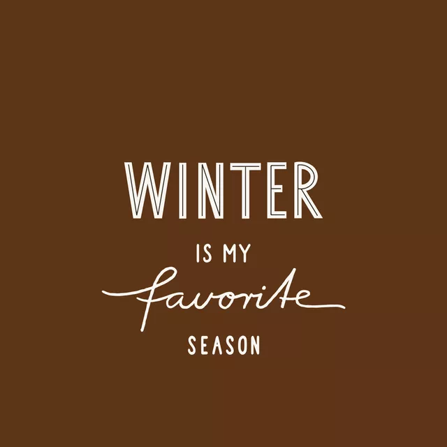 Winter Season schoko braun
