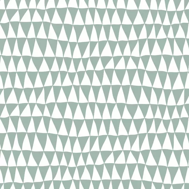 Tischdecke Odd Triangles naturals grün