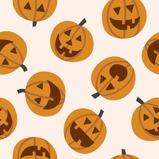 Pumpkin Polkadot beige
