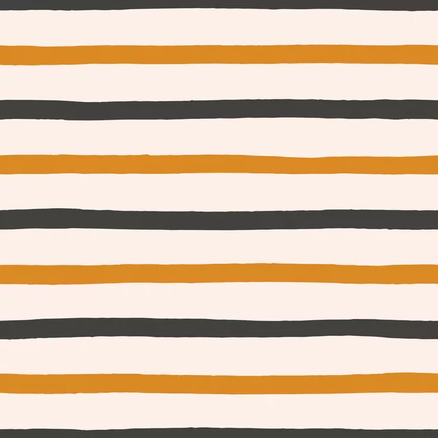Tischset Stripes beige orange anthrazit