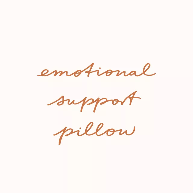 Emotional Support Pillow boho