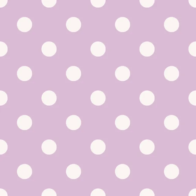 Tischdecke Punkte Polkadot Beige Lila