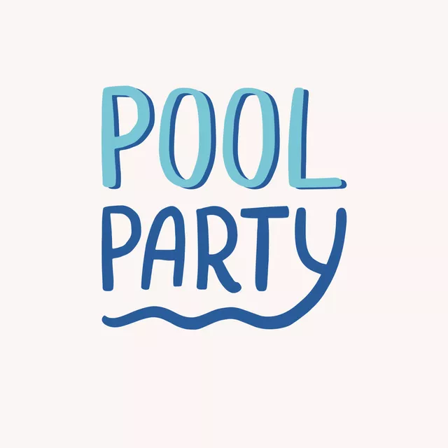 Pool Party beige Wendekissen