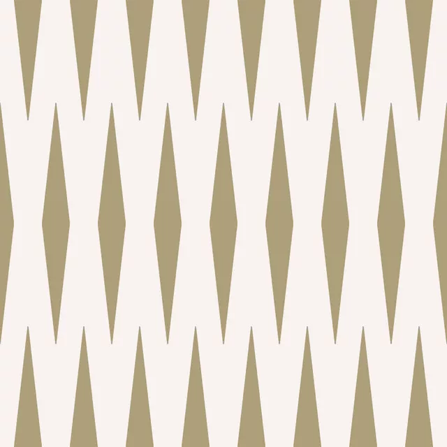 Raute Streifen beige grün