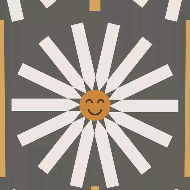 Tischdecke Happy Daisy boho