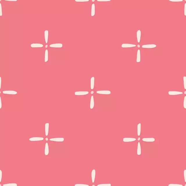Flower Geo pink rosa